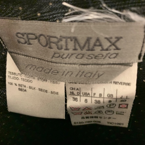 Silk Polka Dot Sportmax Dress - Picture 2 of 7